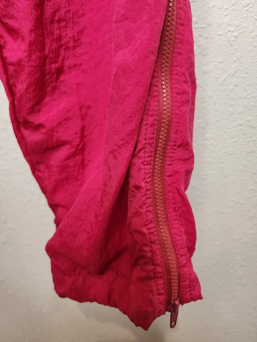 Nike Jordan 90s Vintage OG Set Nylon Track Pants Jacket Red Black White Size L